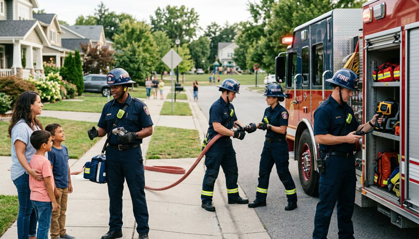 How Do Modern On-call Fire Services Enhance Community Safety?